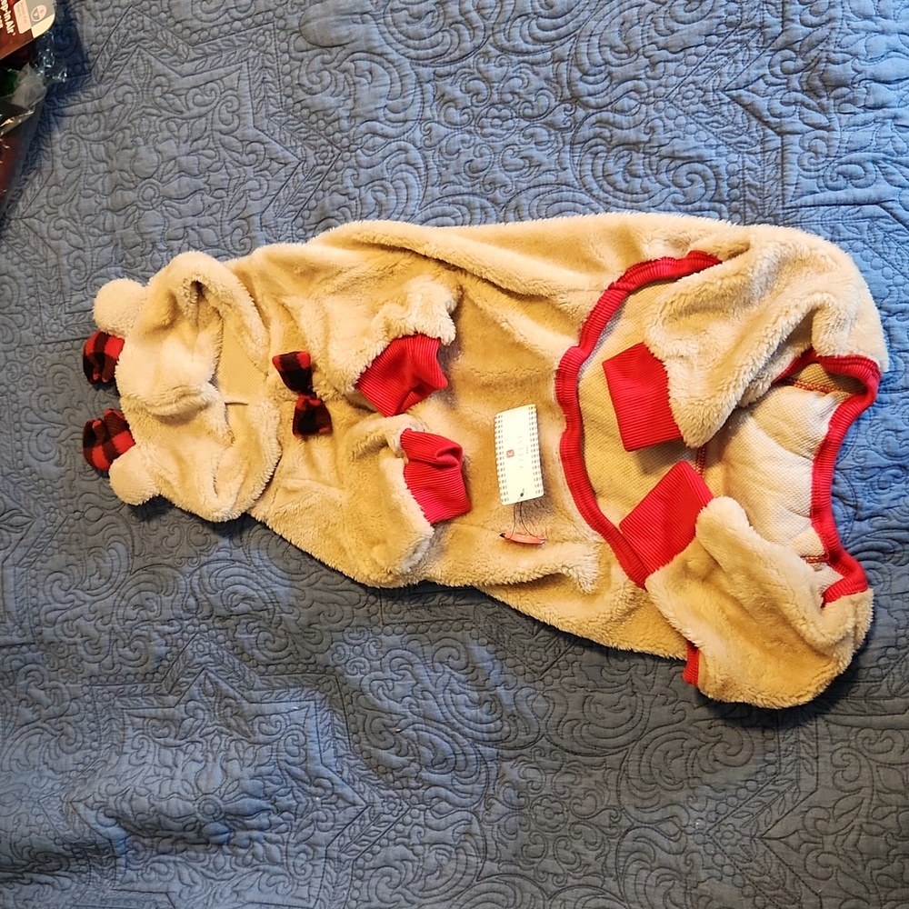 Kyeese Dog Moose Costume or PJs ☆ 2XL ☆ Fleece ☆ NWT ☆ Super Soft!  Cute 🫎  ☆